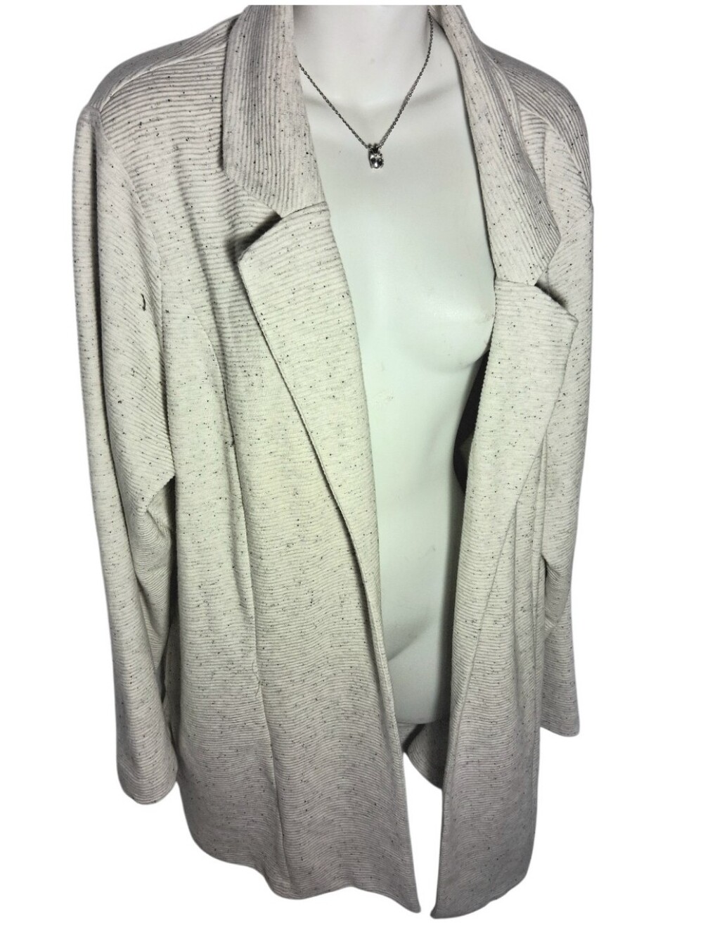 J. Jill Open Front Ribbed Cardigan.  Sz 2x